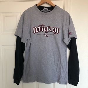 Mickey Disneyland Resort Long Sleeve Ringer Tee